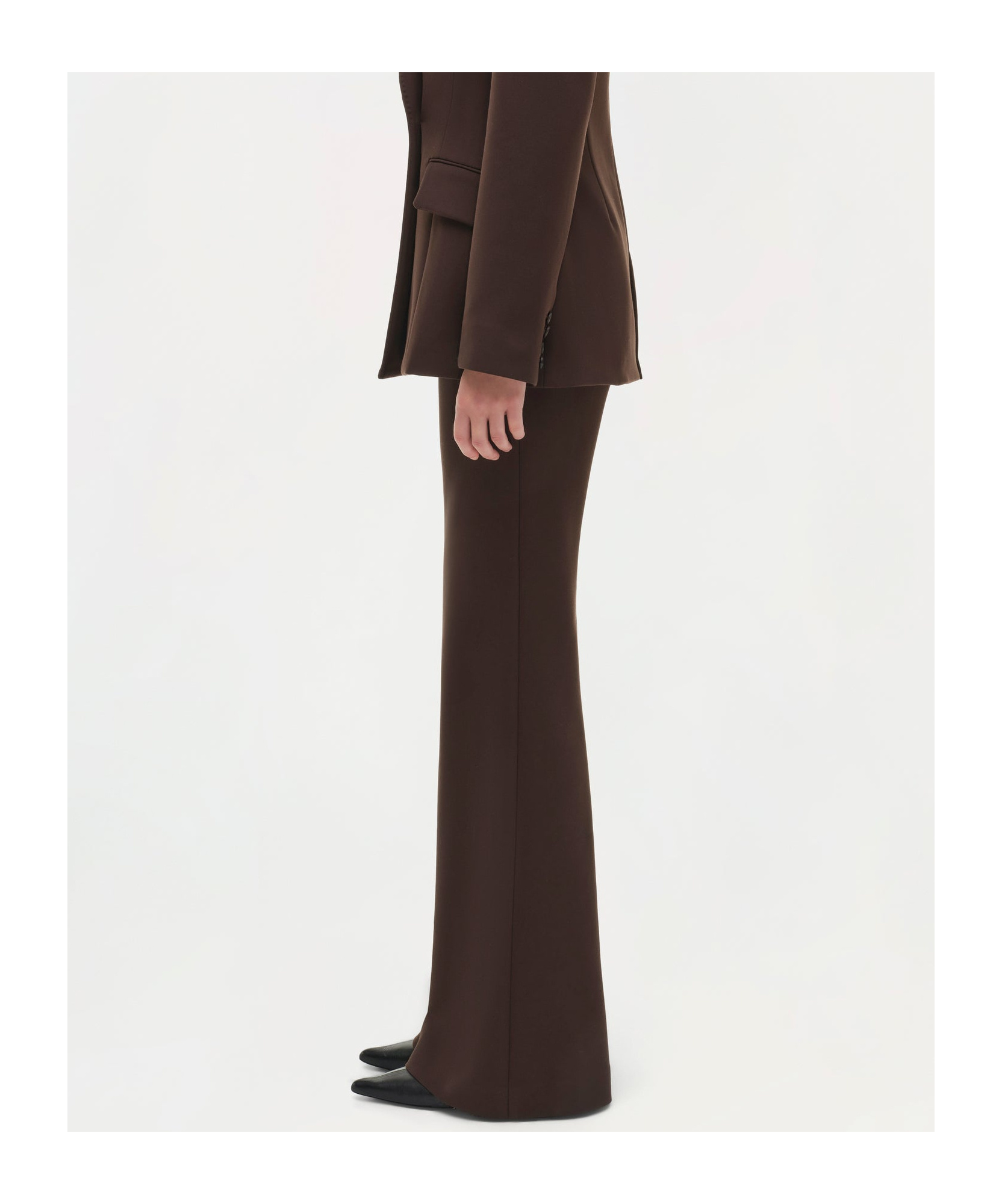 Simkhai Kenna Straight-leg Trousers In Brown