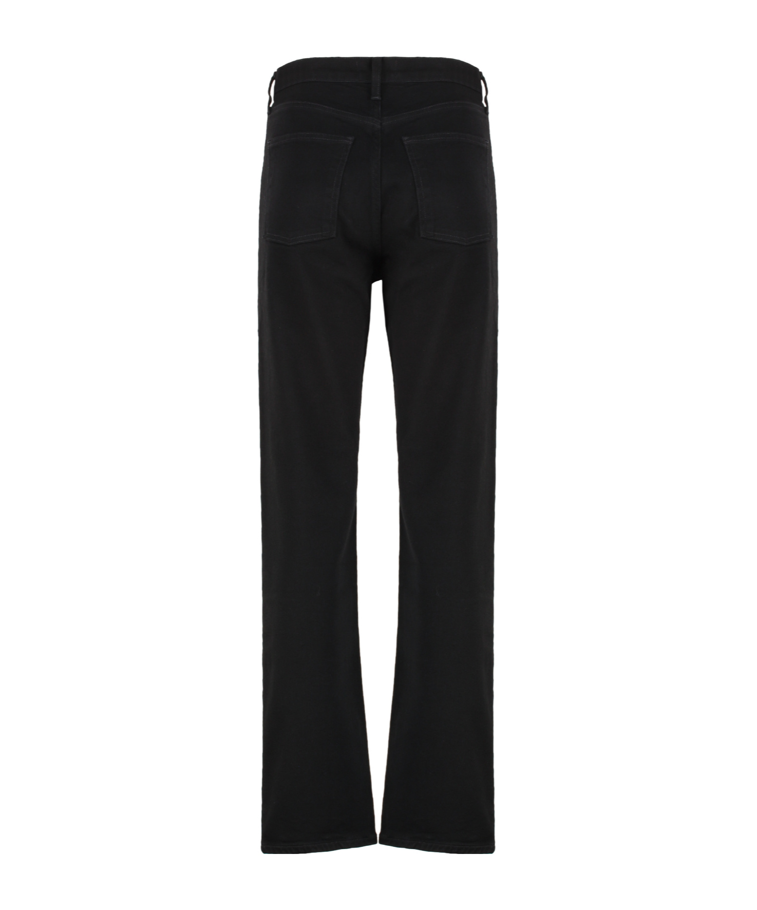 Agolde Cinque Tasche A Vita Stretta Jeans In Black