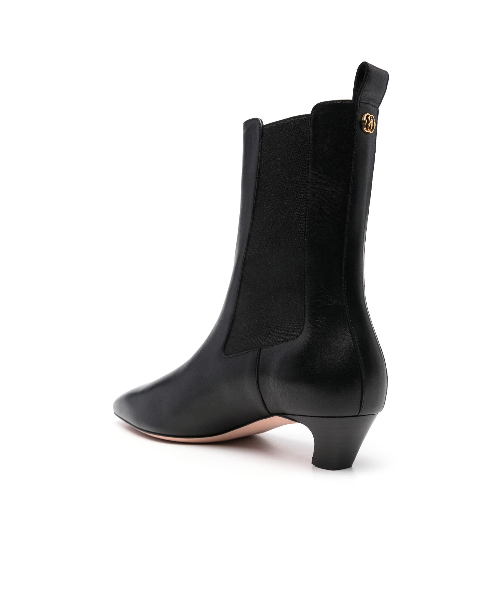 Bally Pointed Short Boots In Black