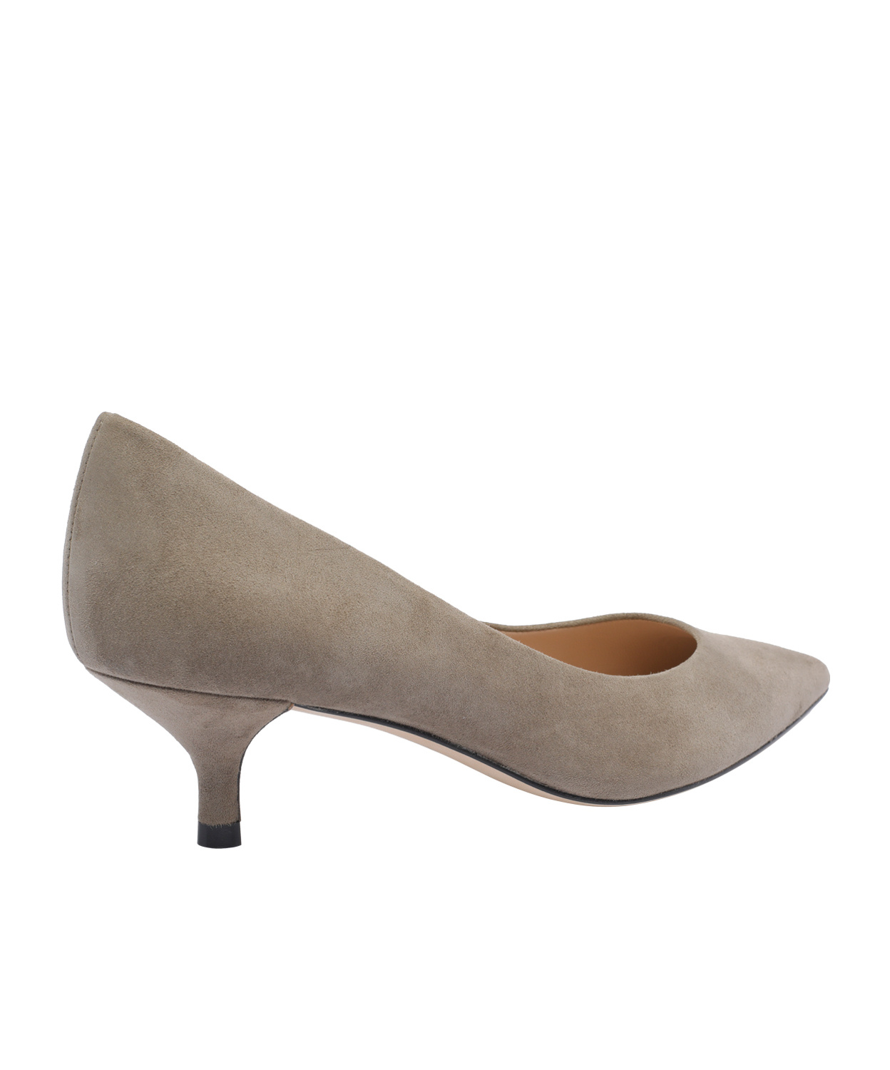 Stuart Weitzman Pointed Toe Suede Finish Pumps