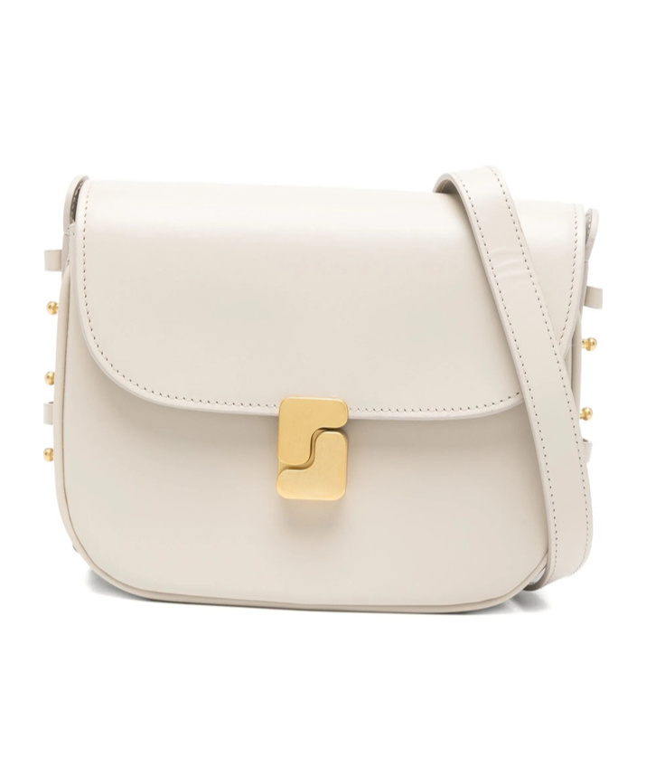 Soeur Flap Shoulder Bag In Sand
