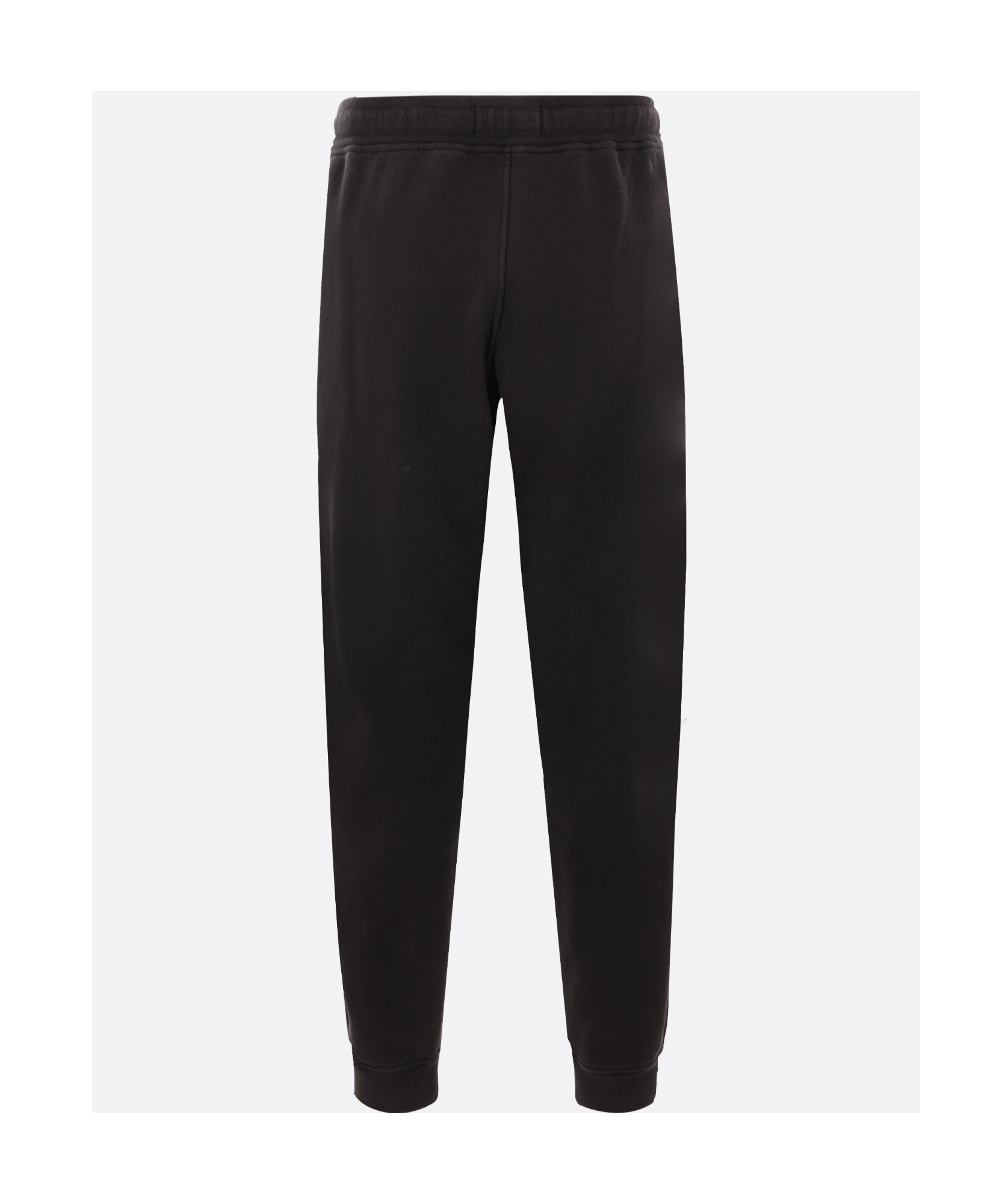 Stone Island Compass-badge Panelled Track Pants In Black