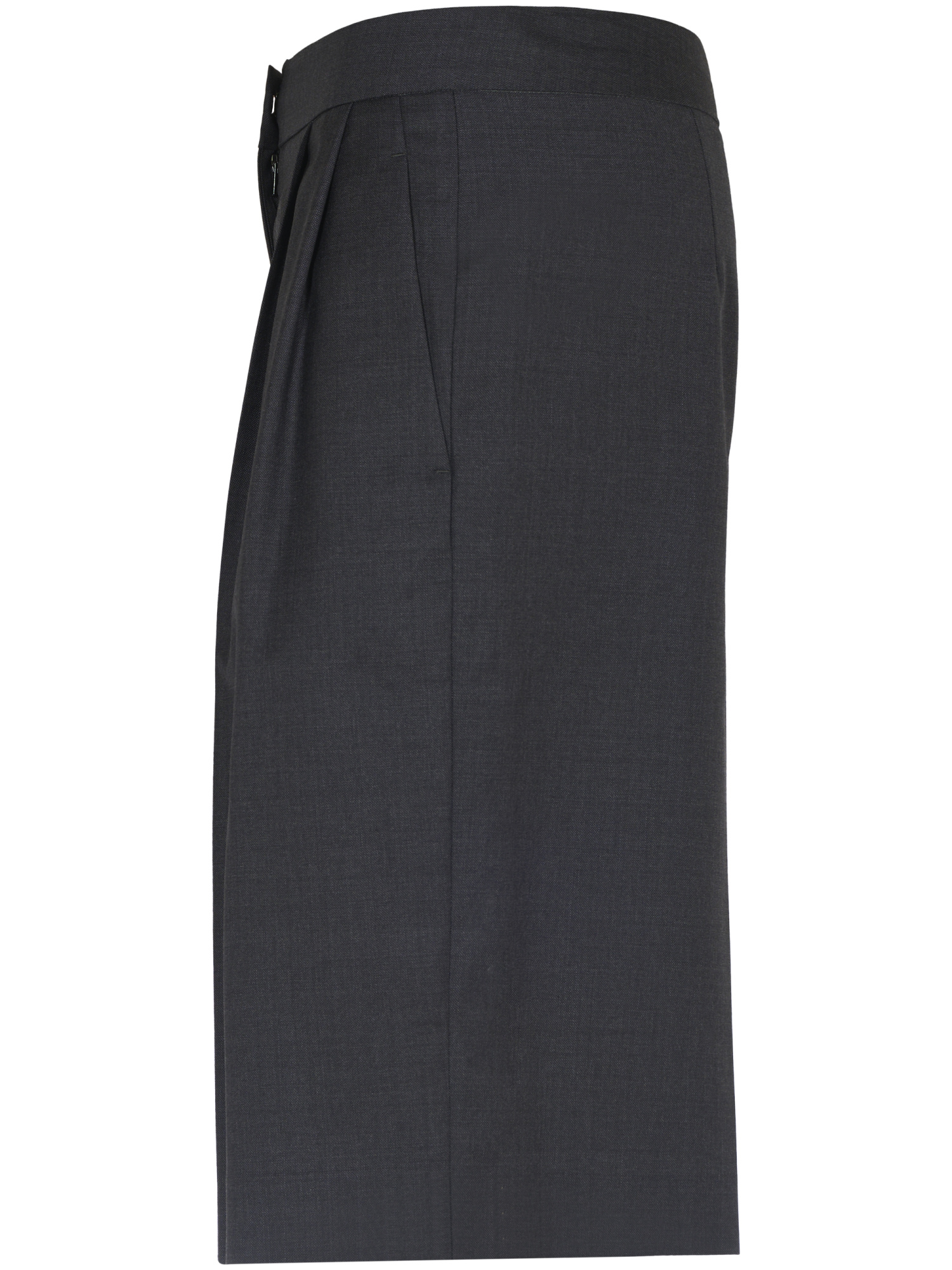Loulou Studio Double Pleated Bermuda Shorts In Black