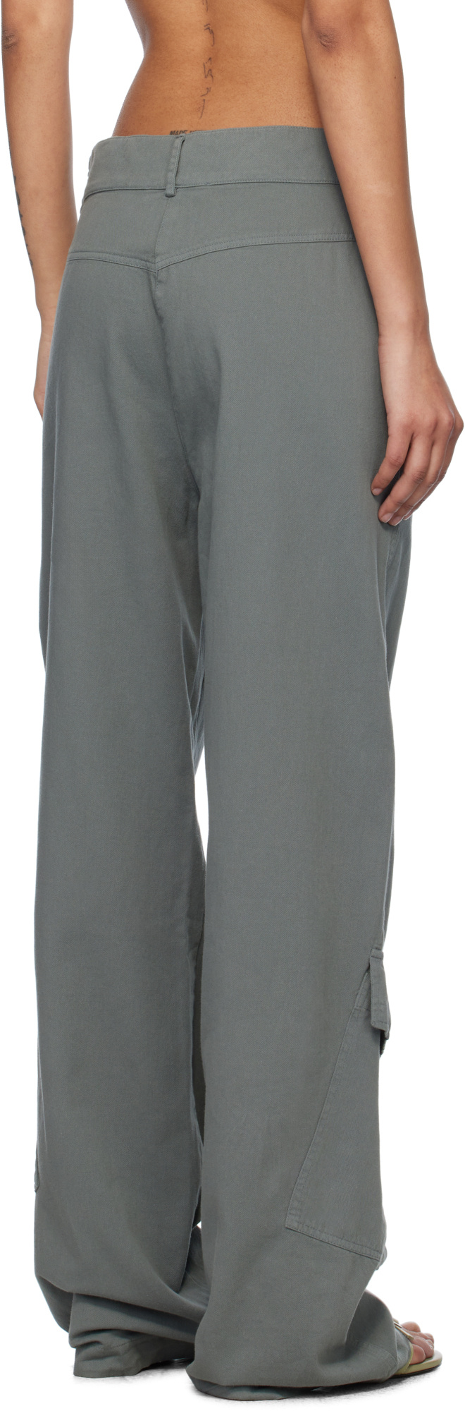 Gimaguas Gray Irina Trousers In Gray