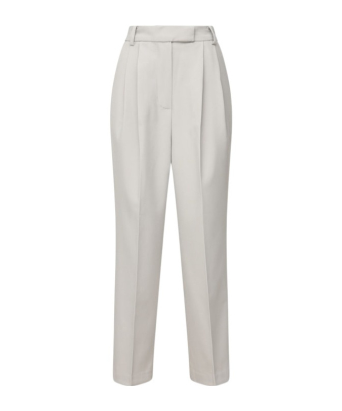 The Frankie Shop Bea Pleated Tech Twill Pants