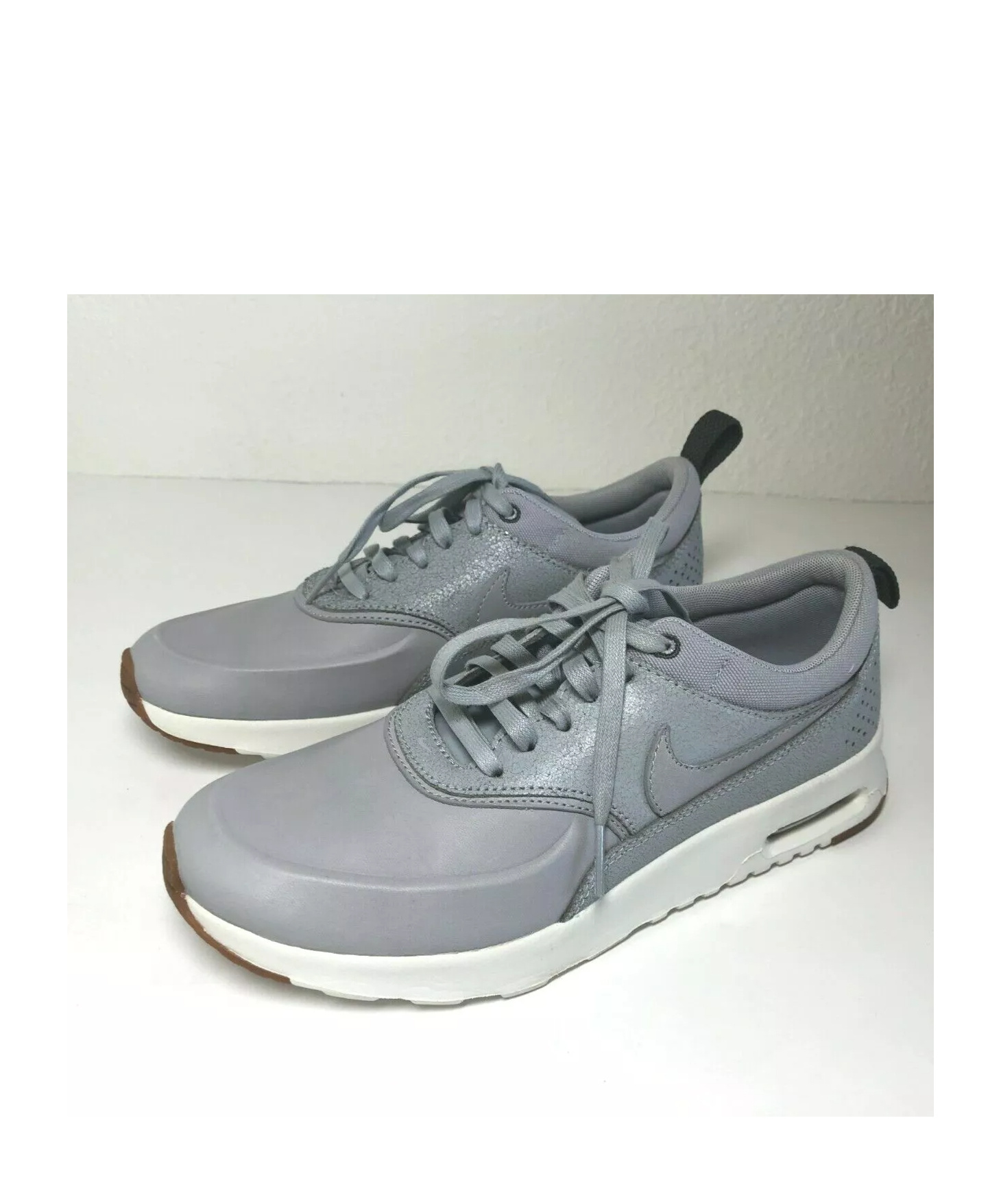 Nike Laced Sneakers In Gray