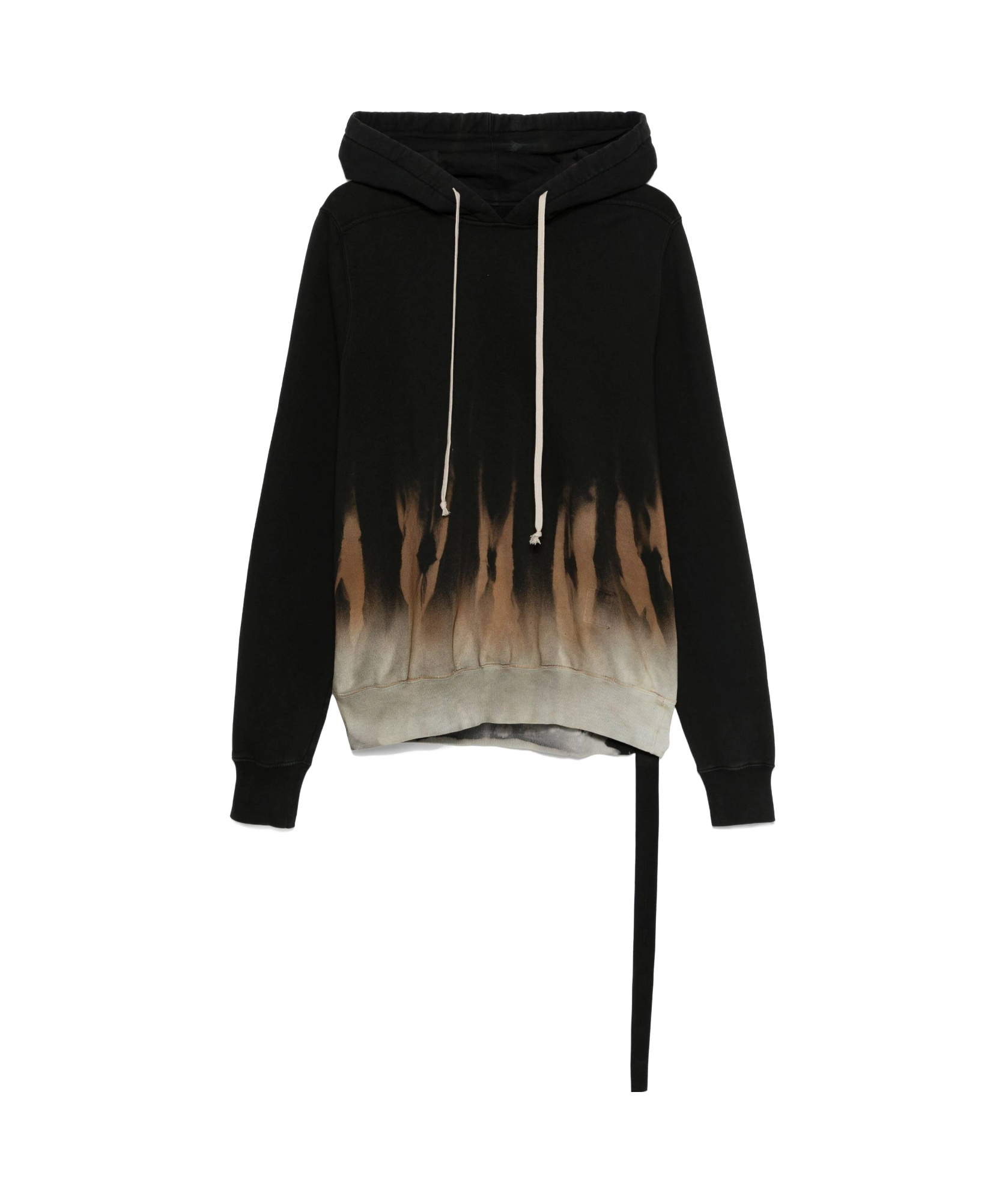 Rick Owens Drkshdw Drkshdw By Rick Owens Oversized Hoodie Black And Terra In Black