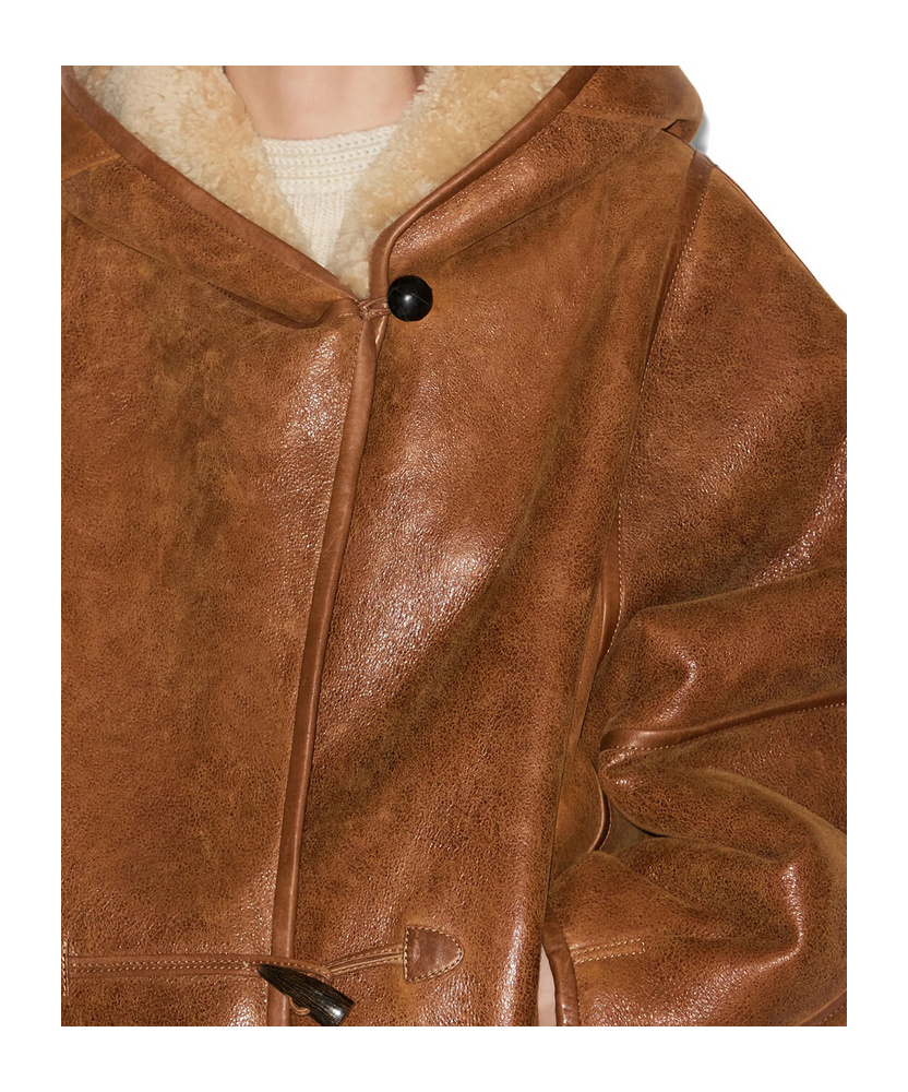 Isabel Marant Amiel Coat In Brown