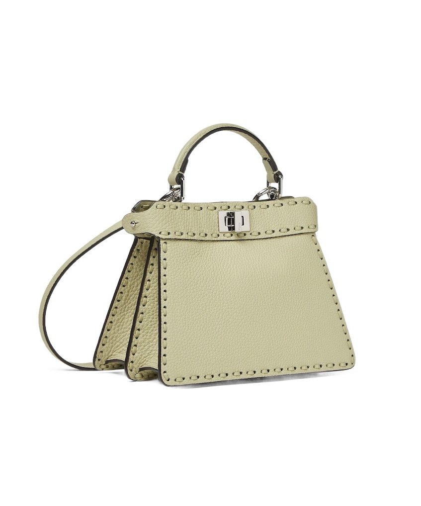 Fendi Peekaboo Shoulder Bag In Brown