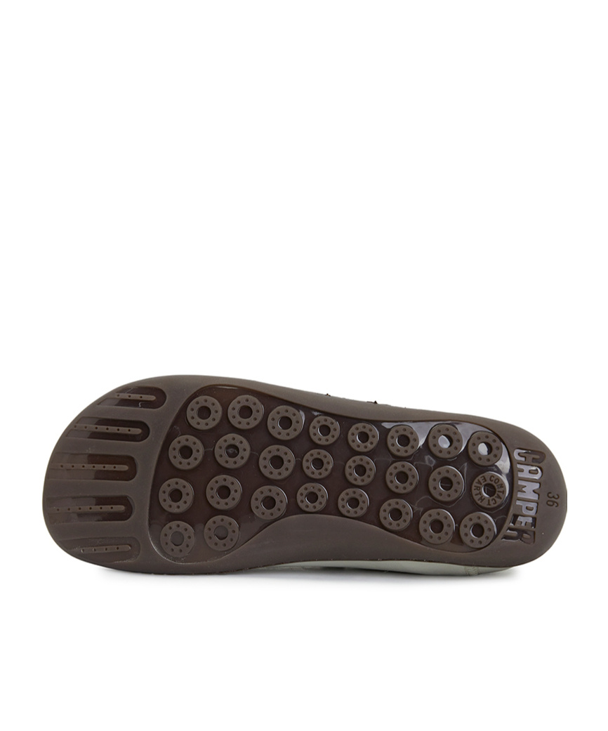 Camper Lacing Casual Shoes In Gray