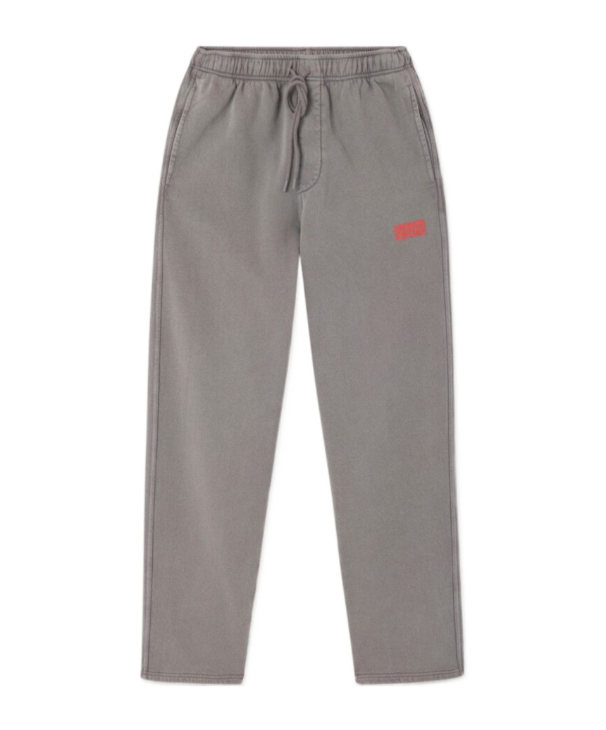 American Vintage Drawstring Jogging Pants In Gray