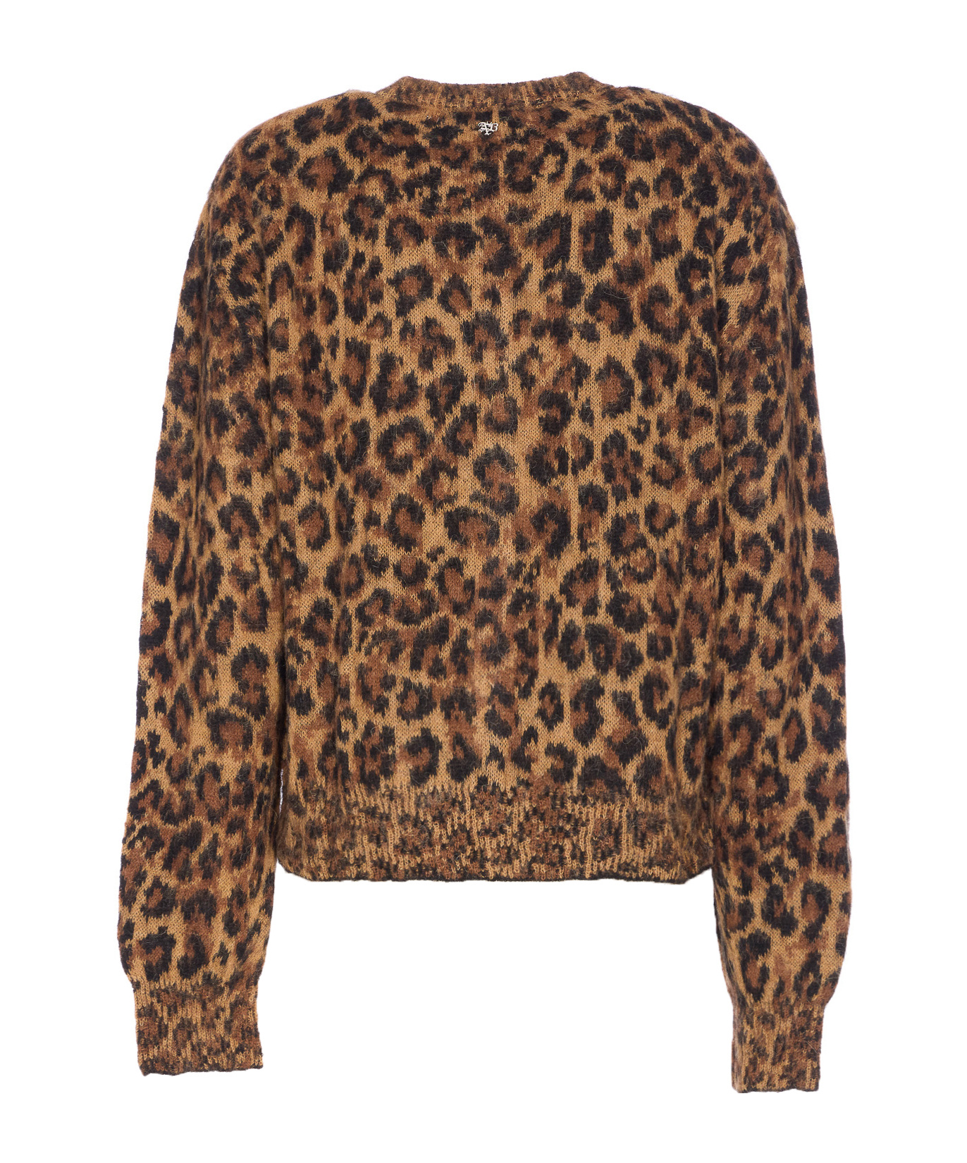 Aniye By Button Long-sleeved Sweater In Brown