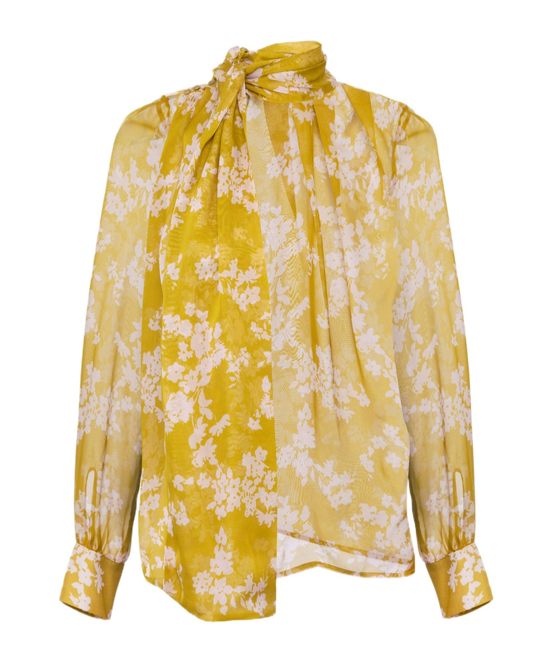 Elisabetta Franchi Tulle Printed Shirt In Nude