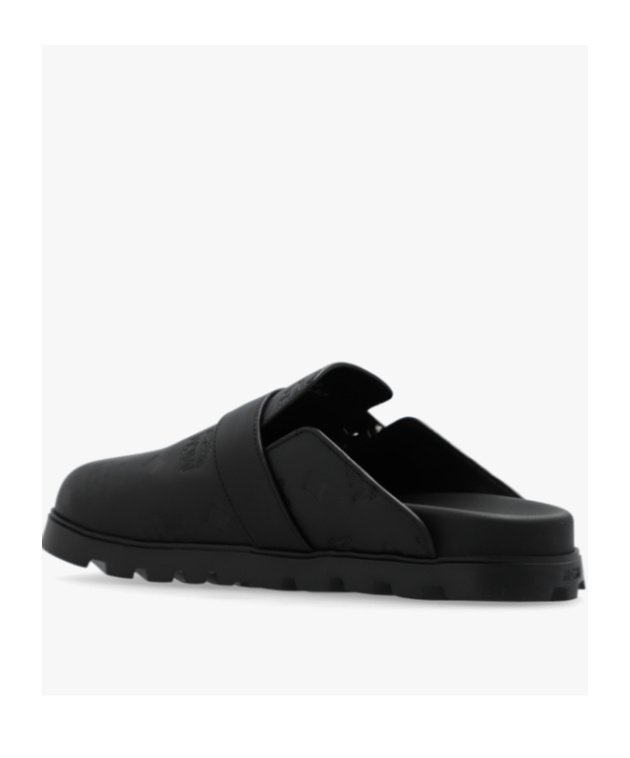 Mcm Slippers In Black