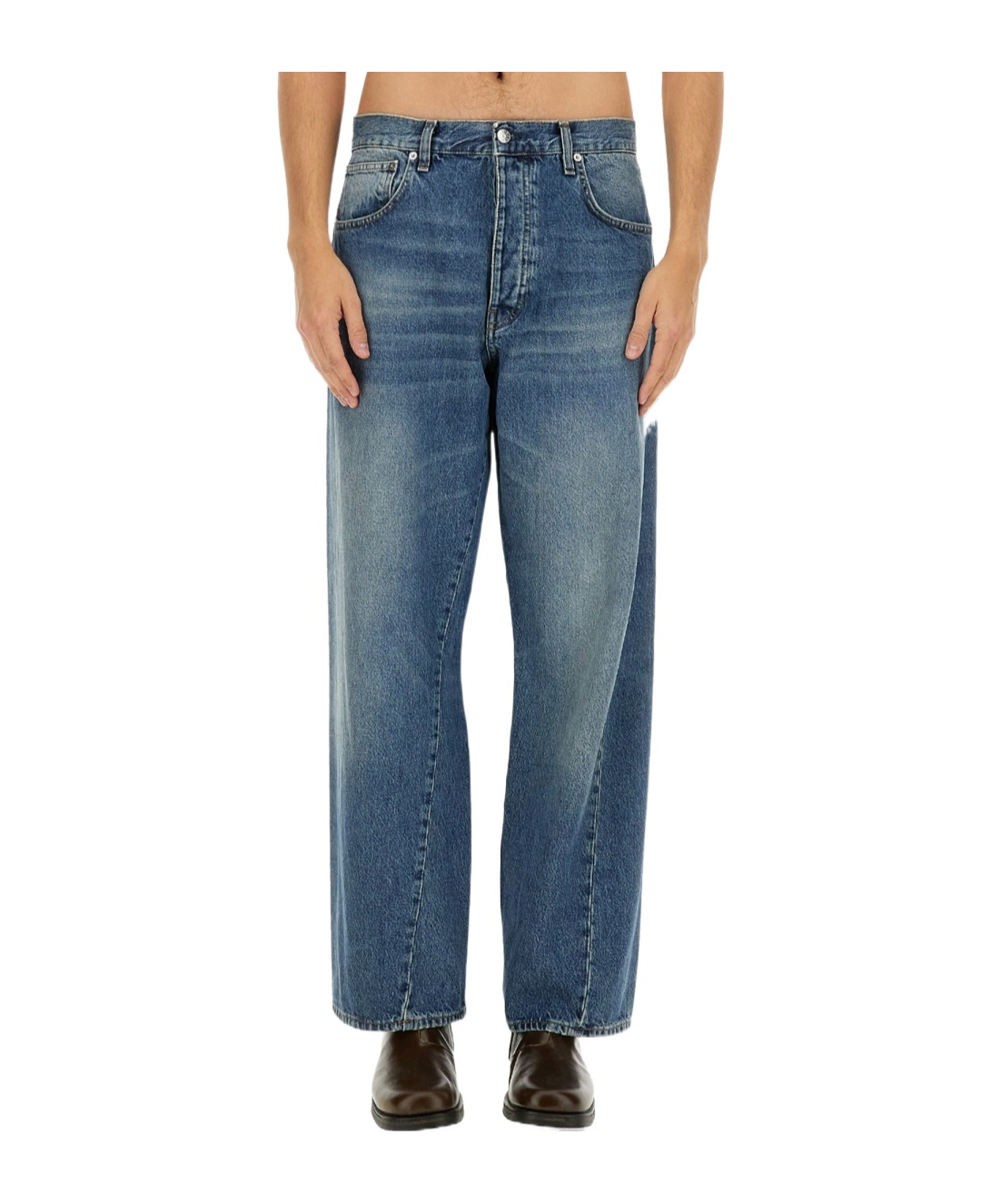 Sunflower Belt-loop Jeans In Blue