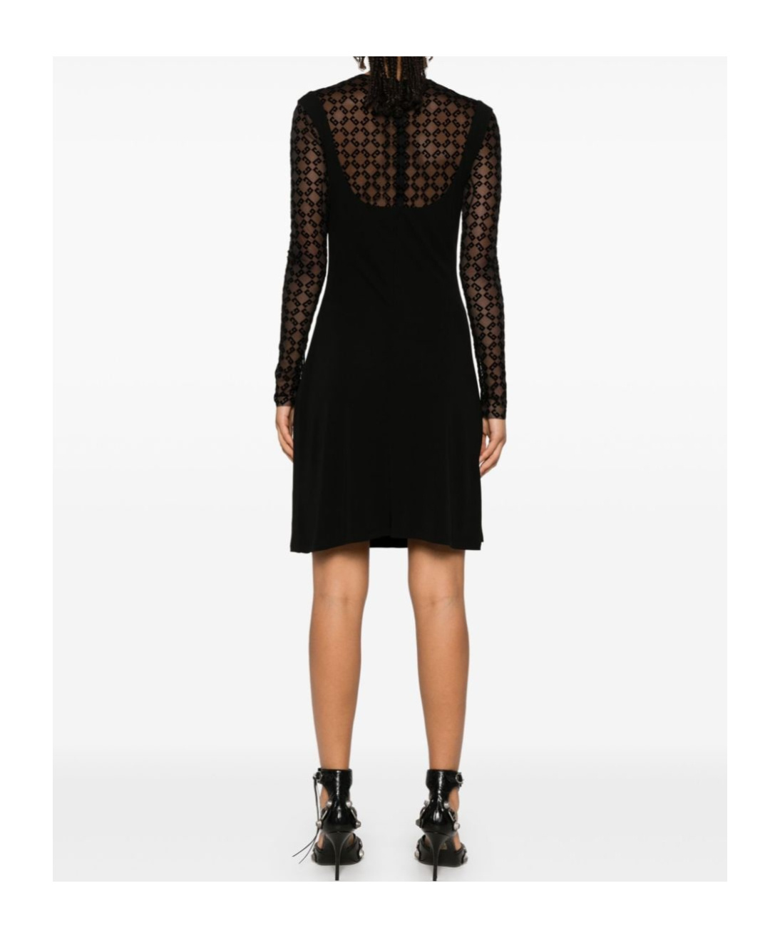 Givenchy Knee Length Dress A-line Silhouette In Black
