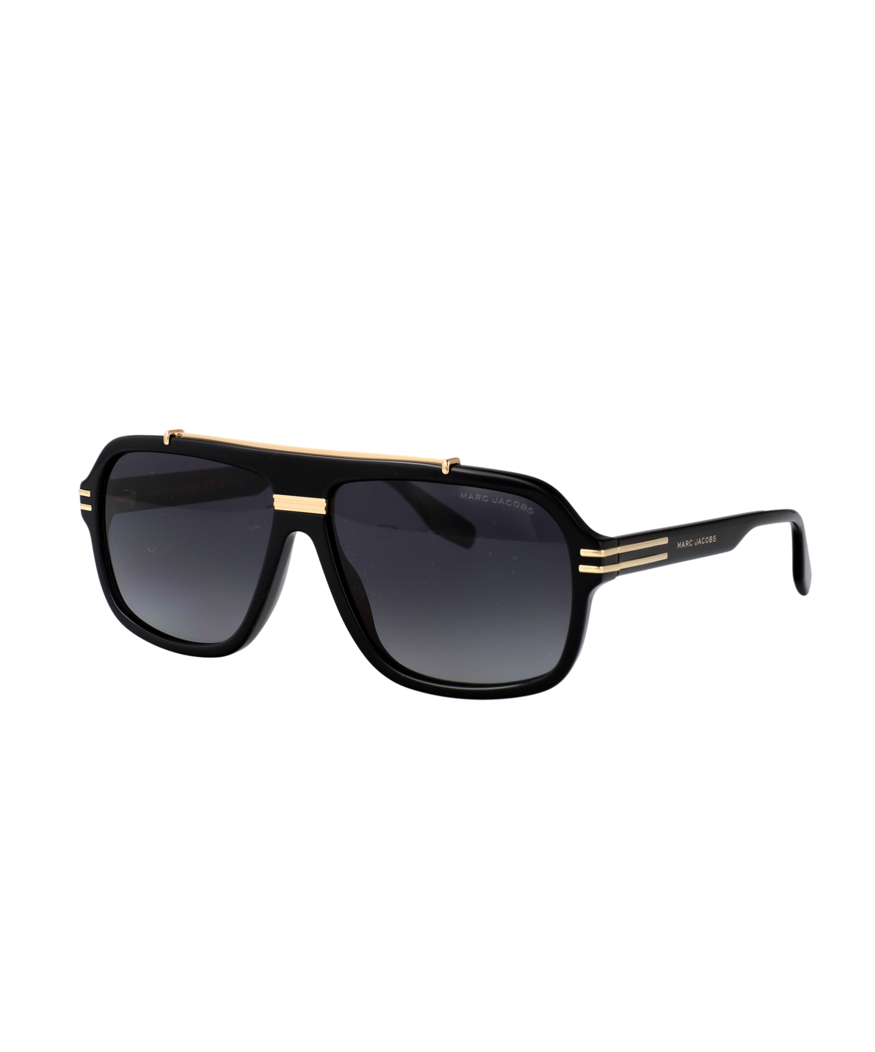 Marc Jacobs Geometric Sunglasses In Black