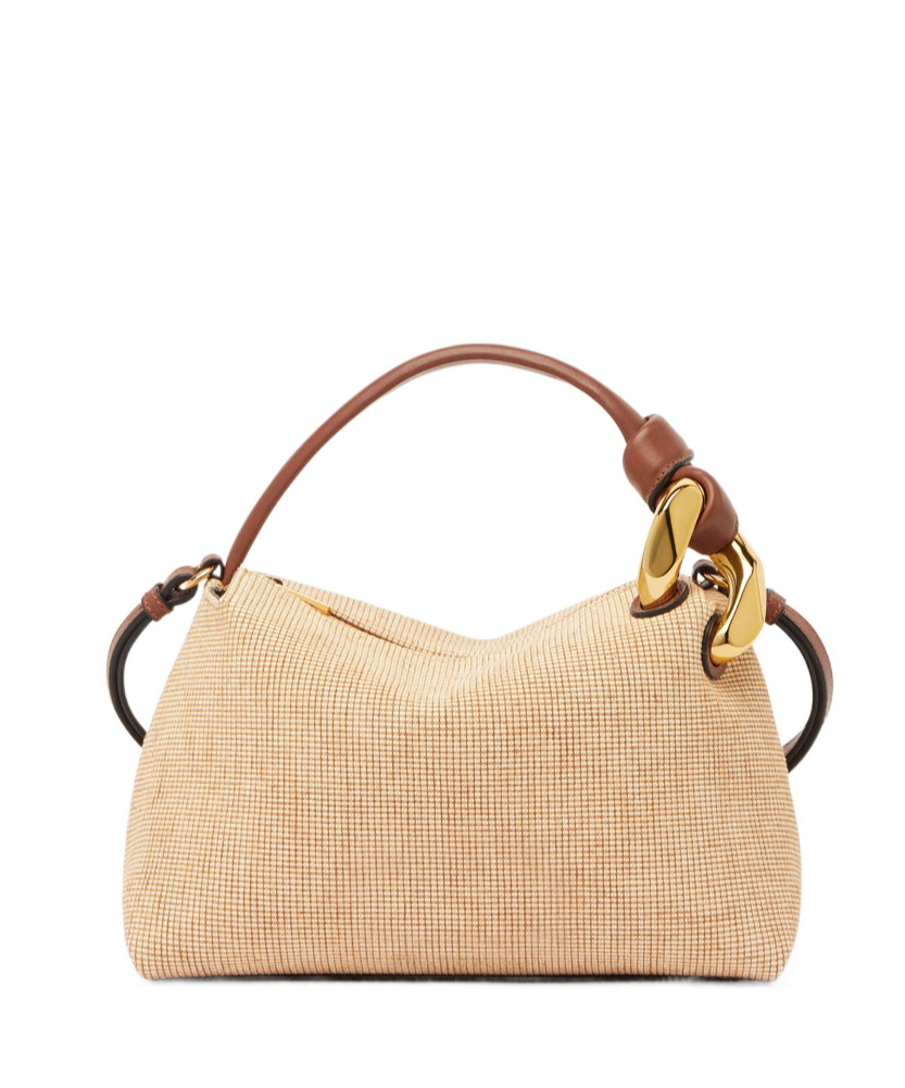 Jw Anderson Small Jwa Corner Bag In Nude
