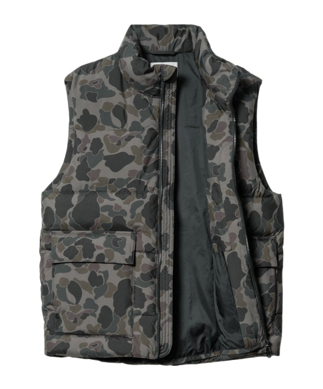 Shop Carhartt Camouflage Pattern Vest In Black