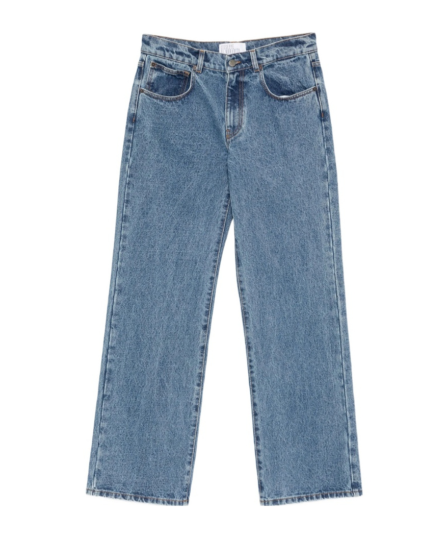 Giuseppe Di Morabito Logo Denim Trousers In Blue