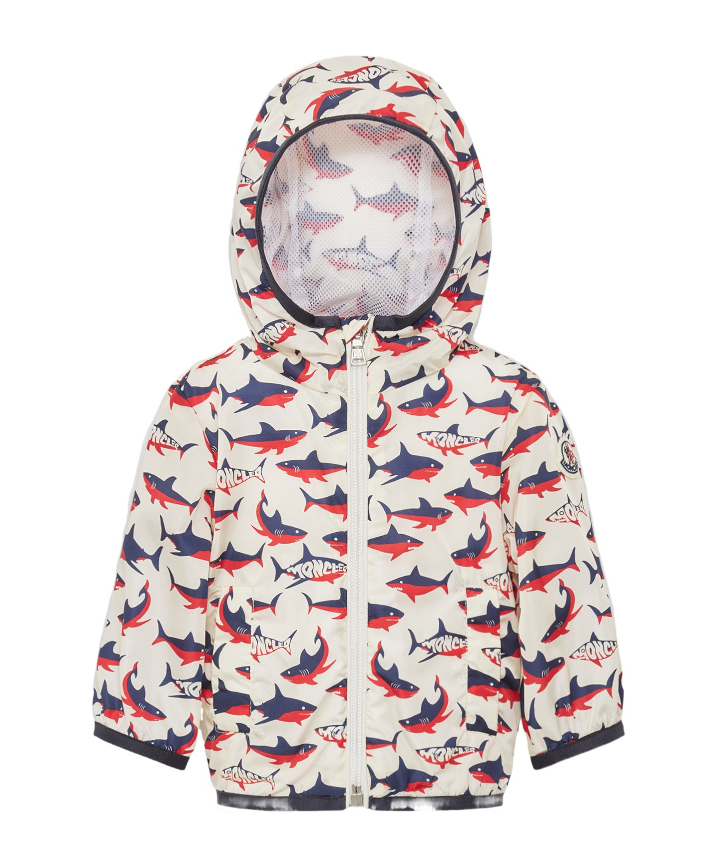 Moncler Hooded Jacket In White