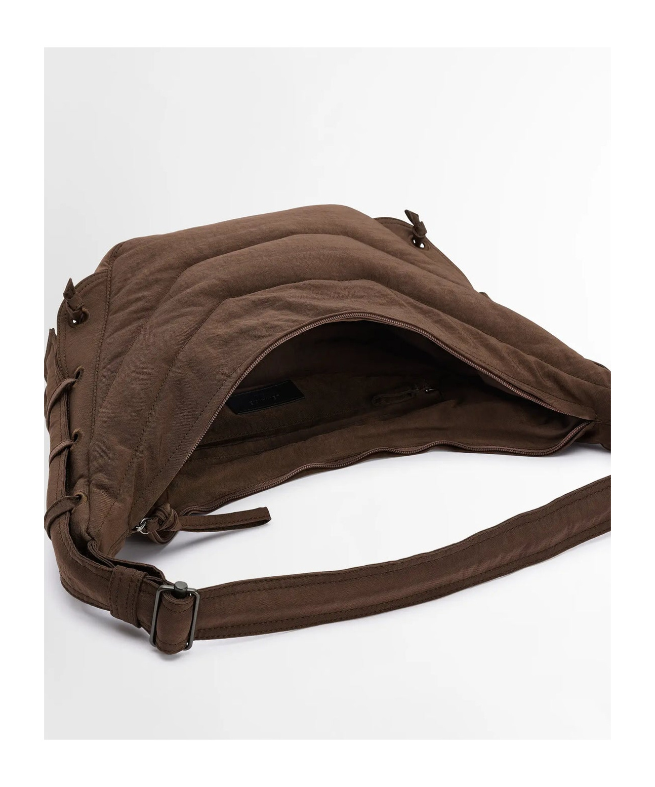 Lemaire Soft Game Shoulder Bag In Green
