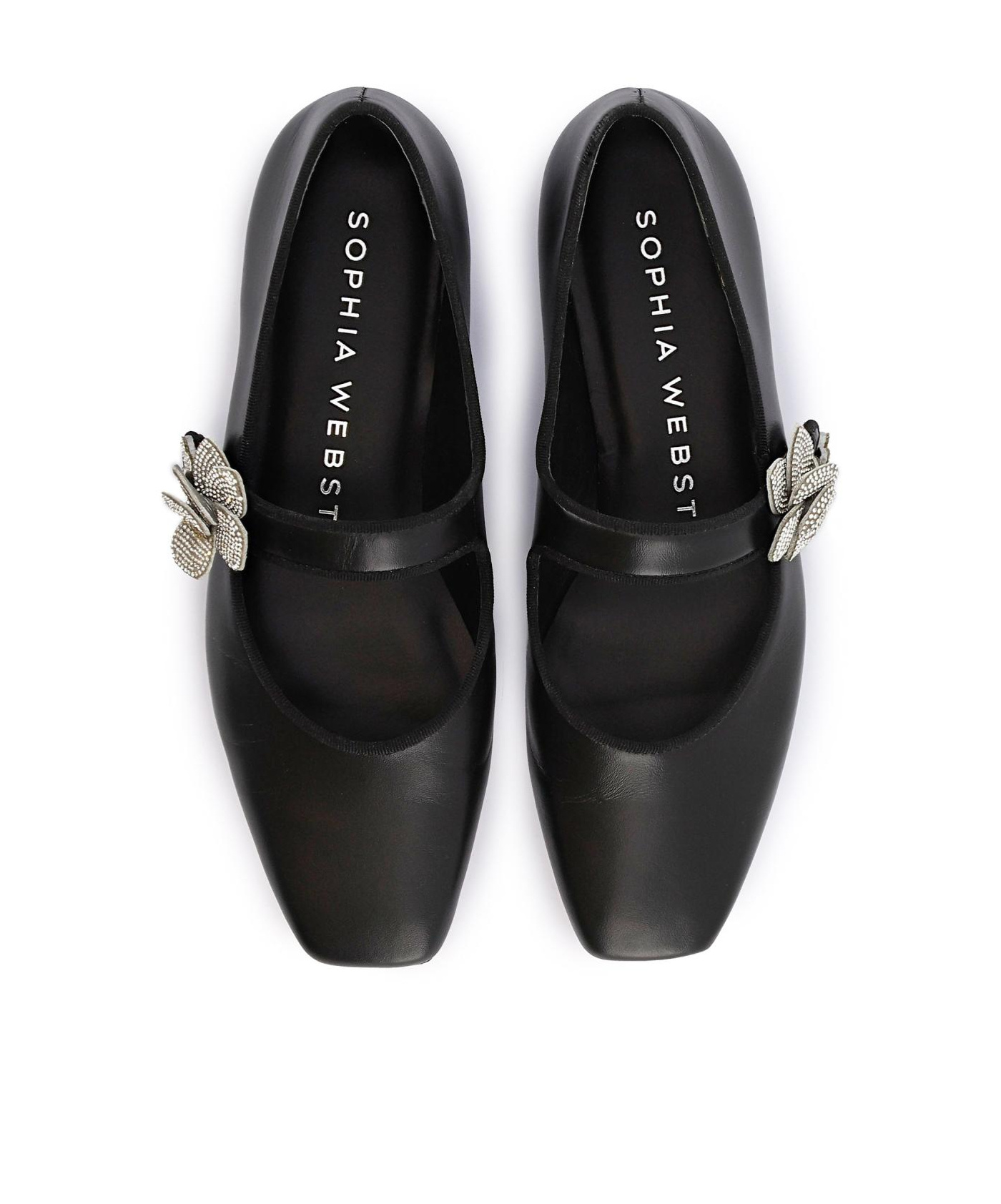 Sophia Webster Square-toed Flats