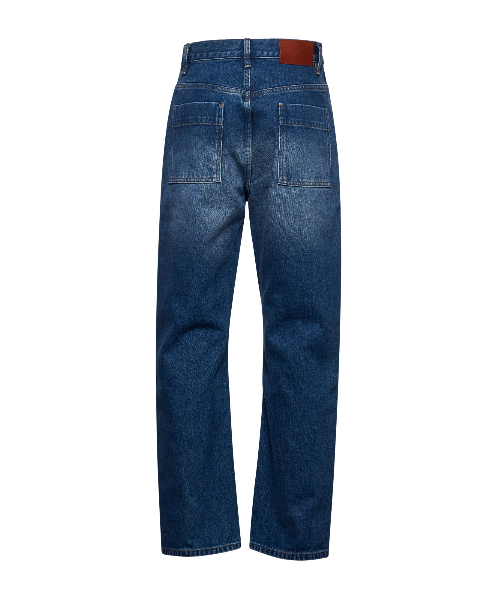 Studio Nicholson Blue Denim Ruthe Jeans In Blue