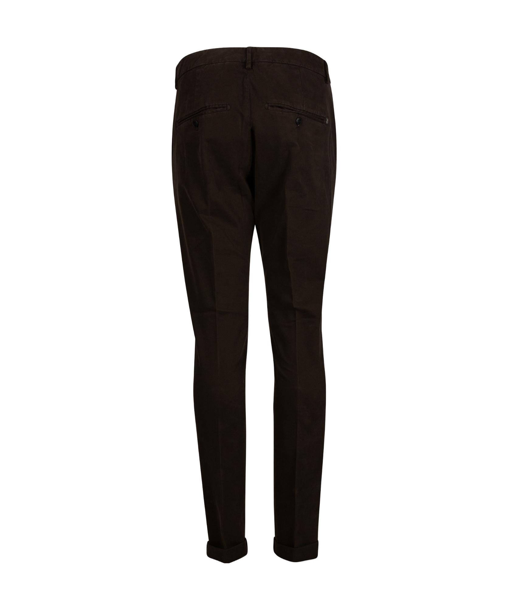 Dondup Belt-loop Casual Pants In Black