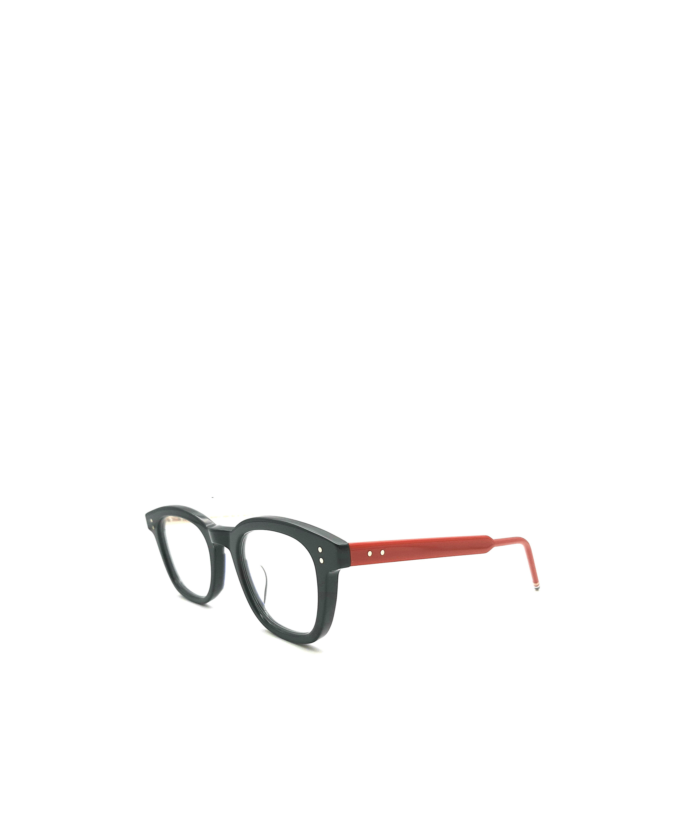 Thom Browne Square-frame Glasses In Black