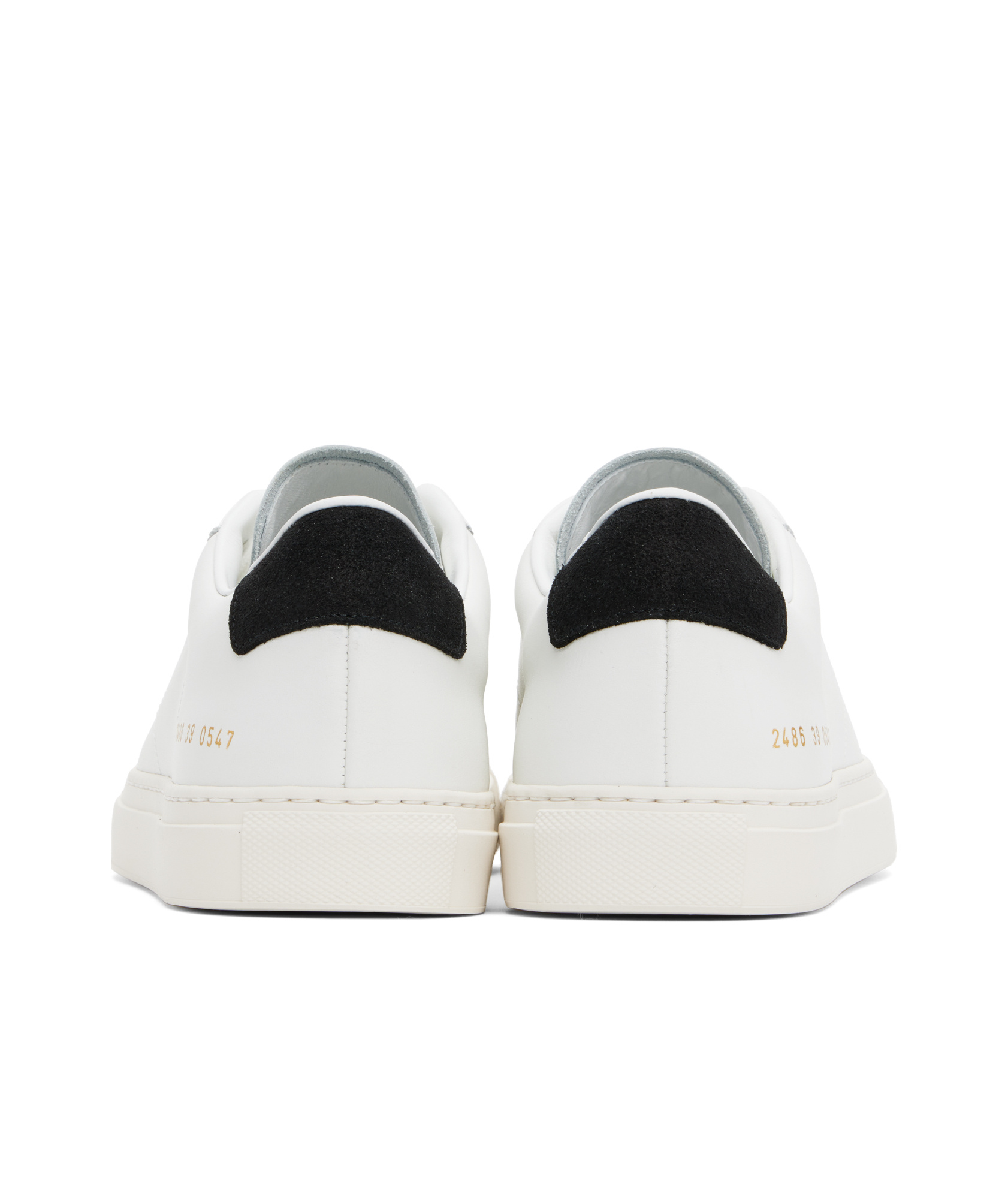 Common Projects Calf Leather Classic Sneaker In White