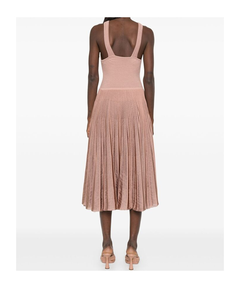 Antonino Valenti Faial Midi Dress In Nude