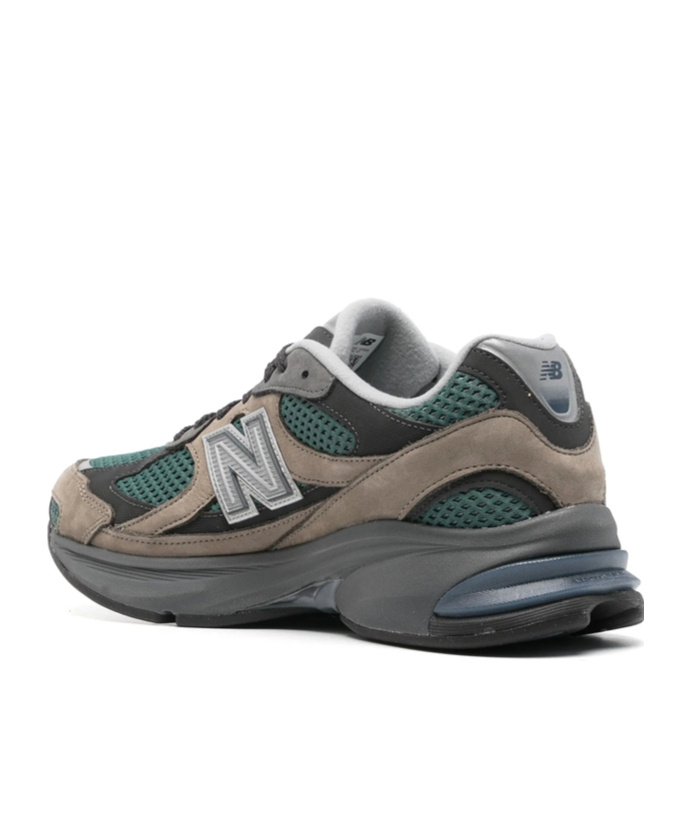 New Balance 2010 Rubber-trimmed Mesh And Suede Sneakers In Gray