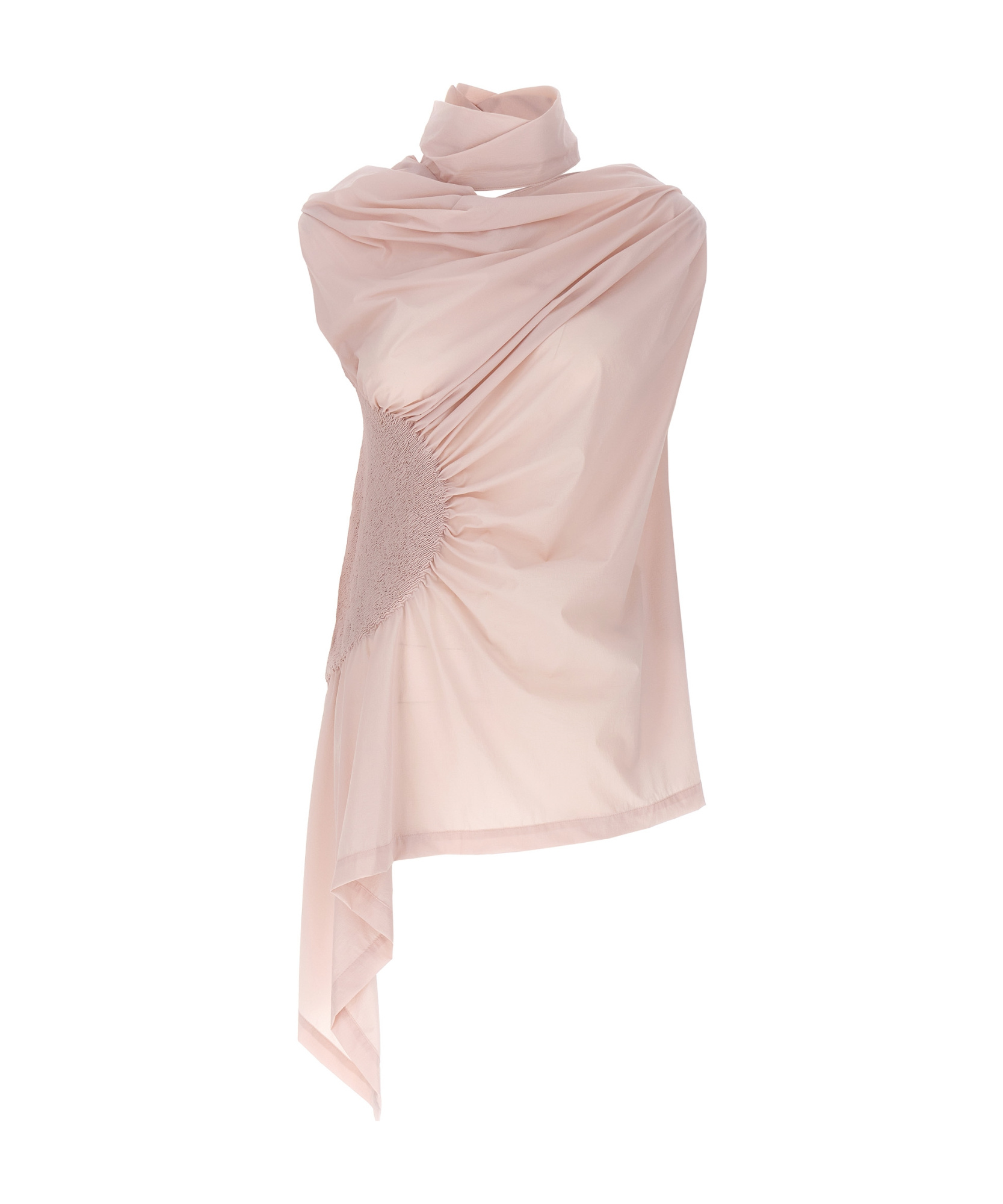 Issey Miyake Eye Of The Bean Top In Nude