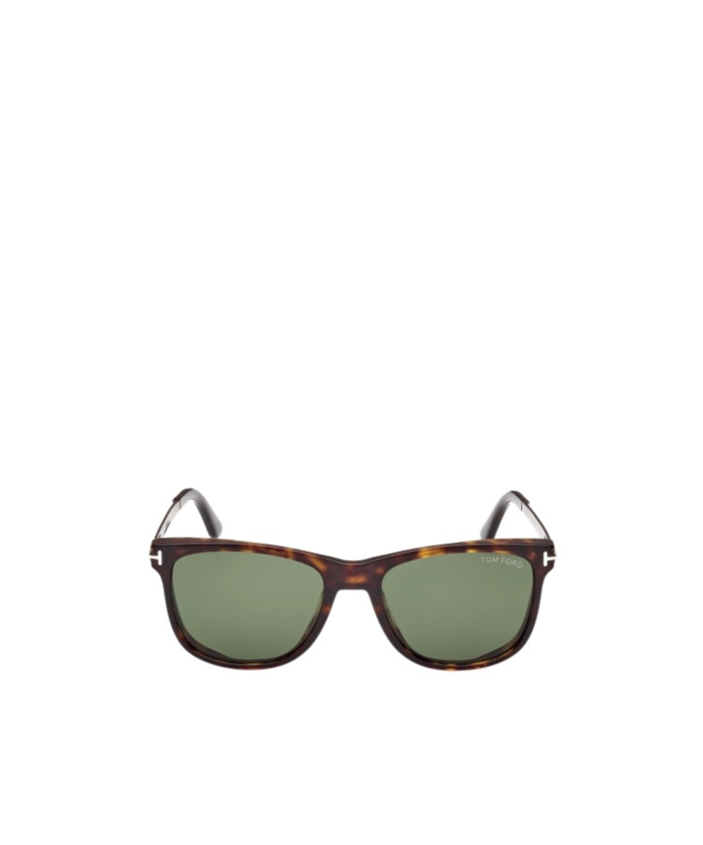 Tom Ford Logo Sunglasses In Green