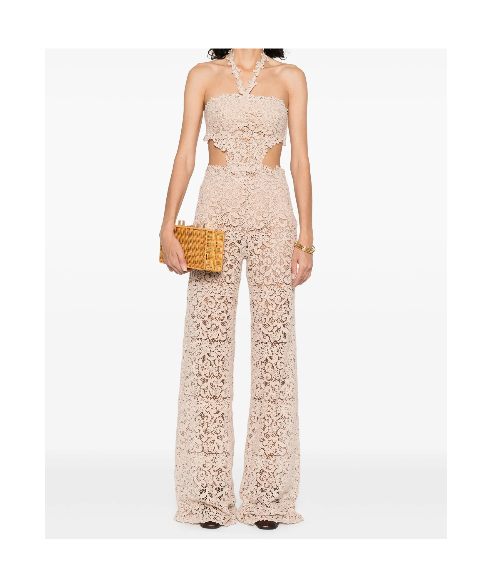 Ermanno Scervino Guipure-lace Jumpsuit