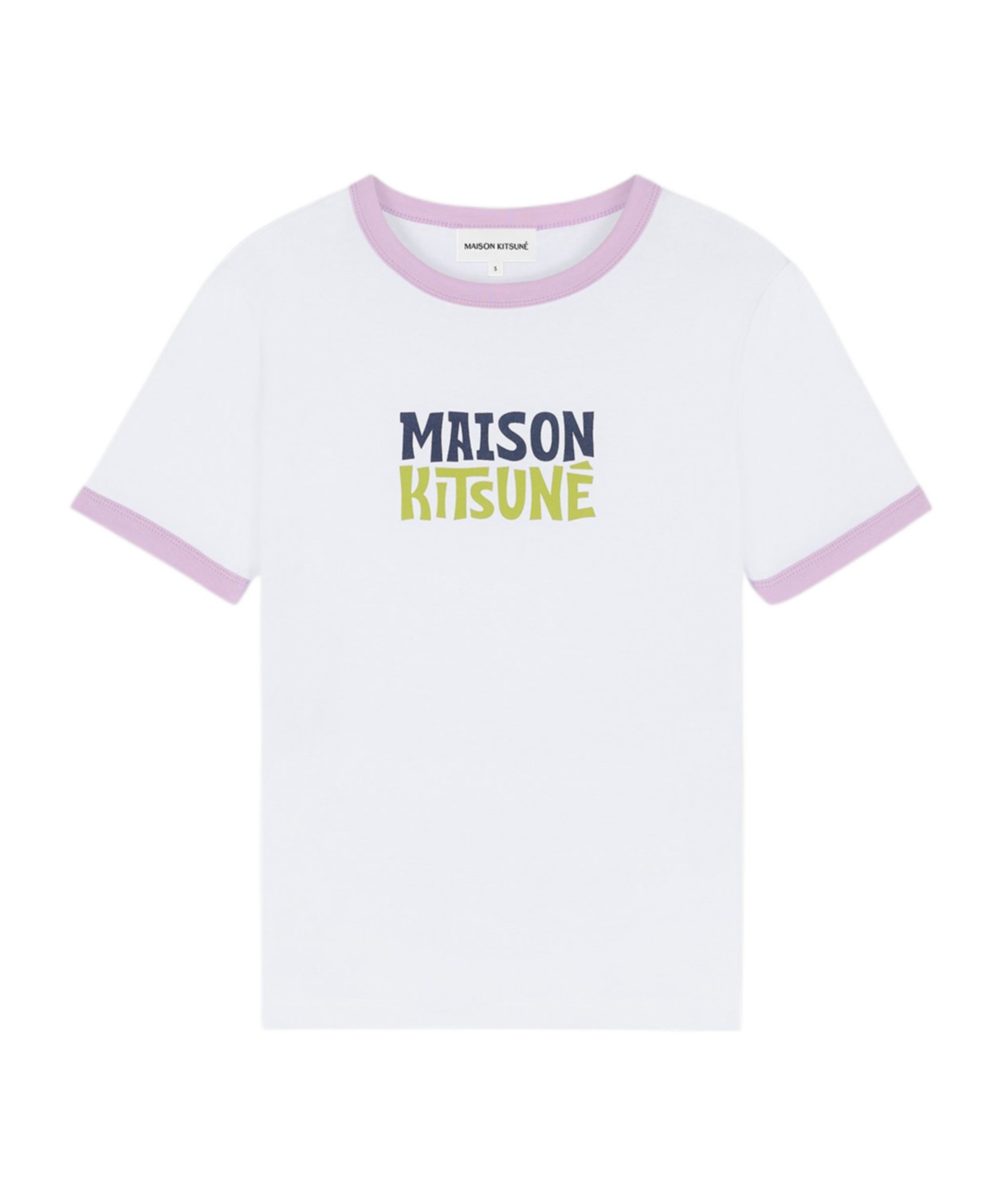 MAISON KITSUNÉ LOGO-PRINT COTTON T-SHIRT 