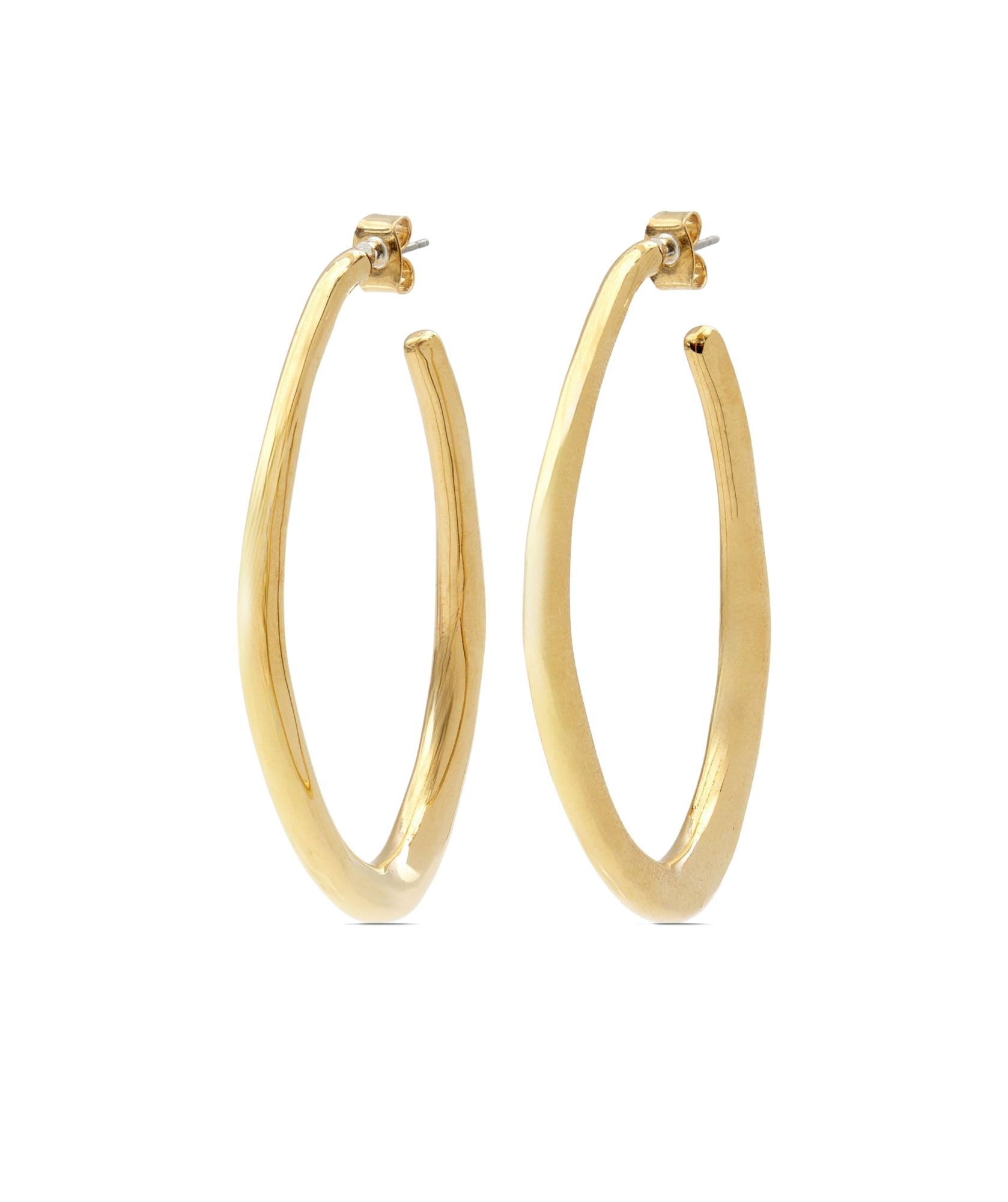 Isabel Marant Twisted Loop Earrings In Yellow