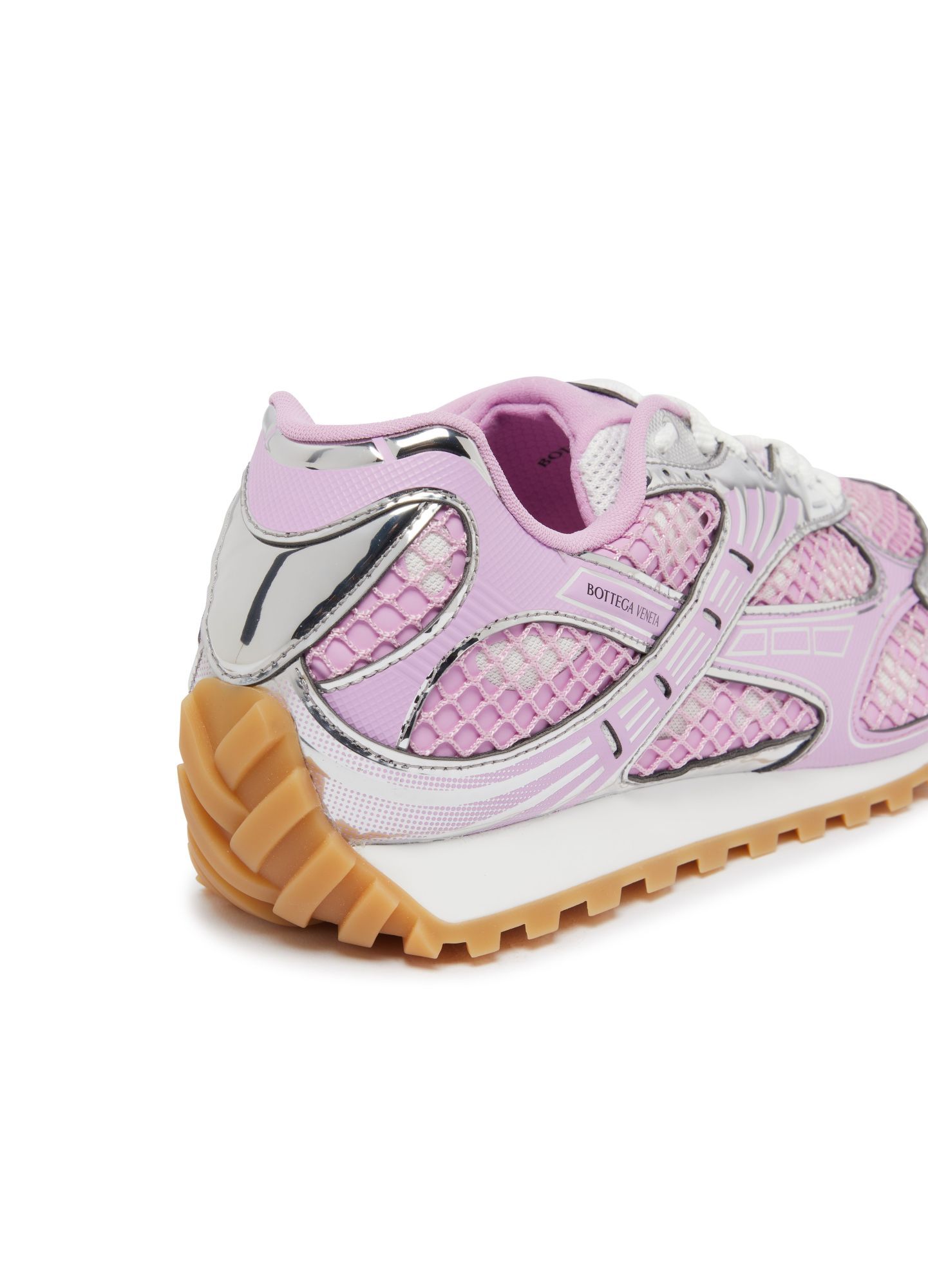 Shop Bottega Veneta Laced Sneakers In Multicolor
