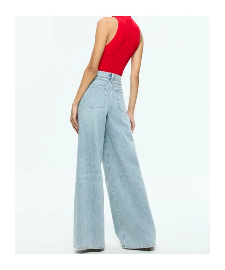 Alice And Olivia Darcey Tank Top In Red