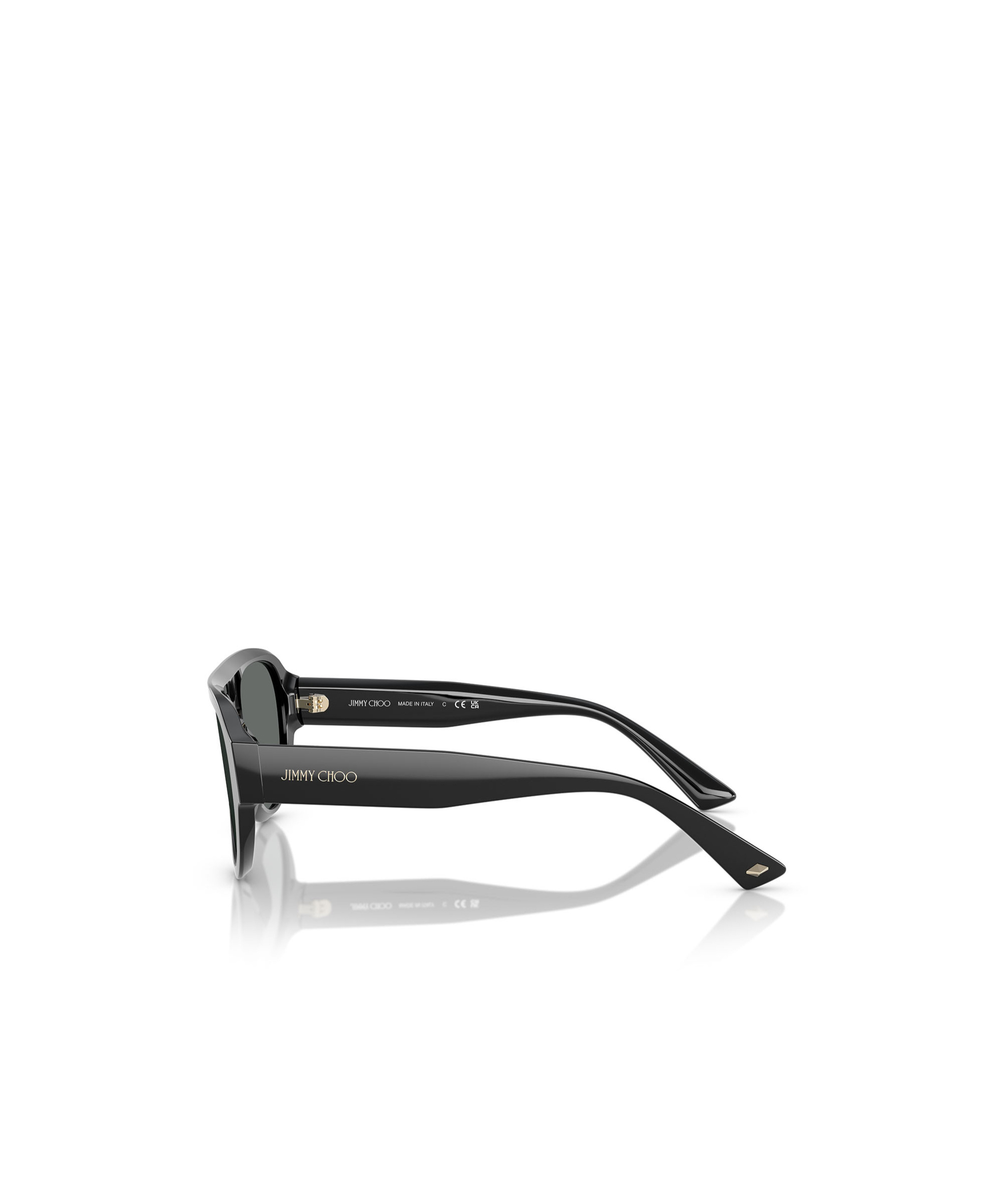 Jimmy Choo Eyewear Aviator Frame Sunglasses