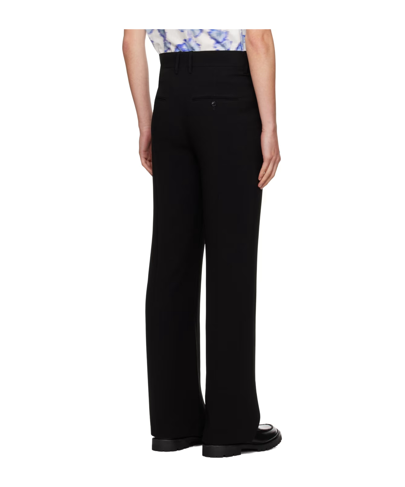 Isabel Marant Belt-loop Formal Trousers In Black