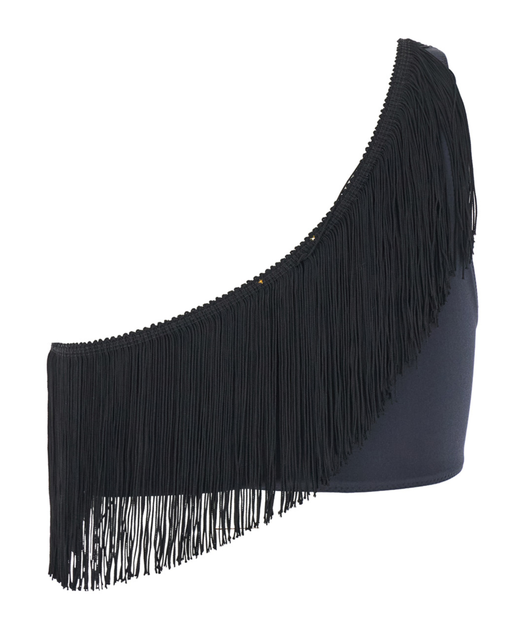 FORTE FORTE TOP WITH FRINGE EMBELLISHMENTS