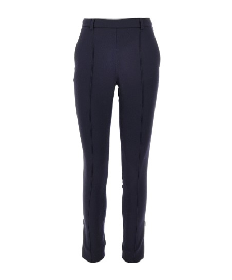Gucci Stretch Wool And Silk-blend Pants In Blue
