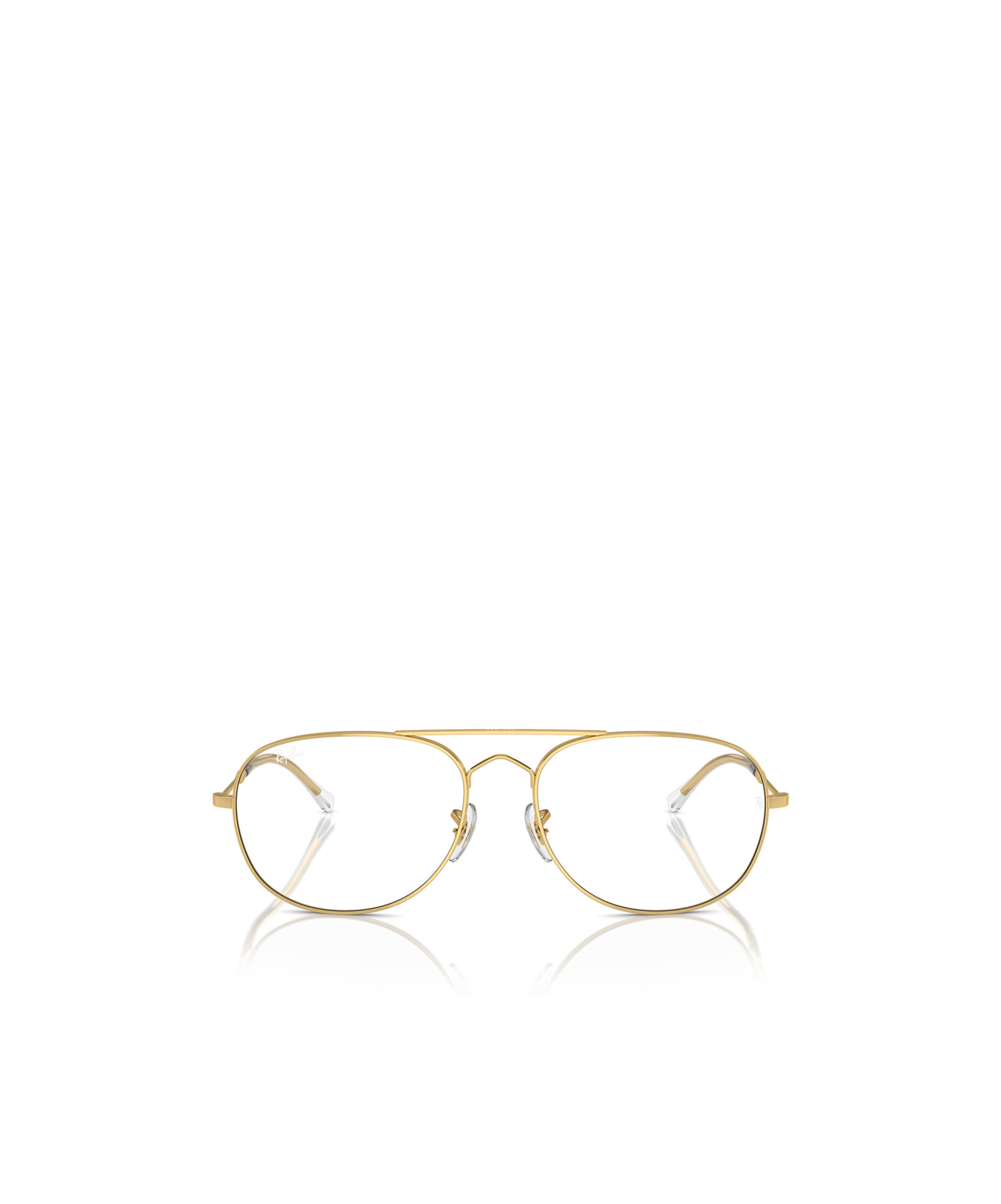 Ray Ban Bain Bridge 60mm Polarized Pillow Aviator Sunglasses In Gold