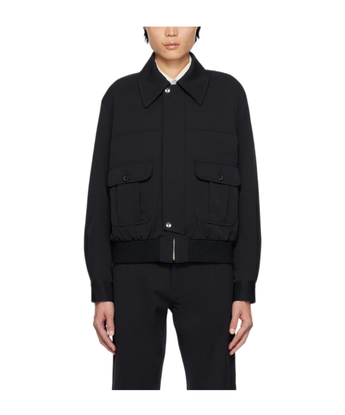 PAUL SMITH LAPEL ZIPPER CASUAL JACKET
