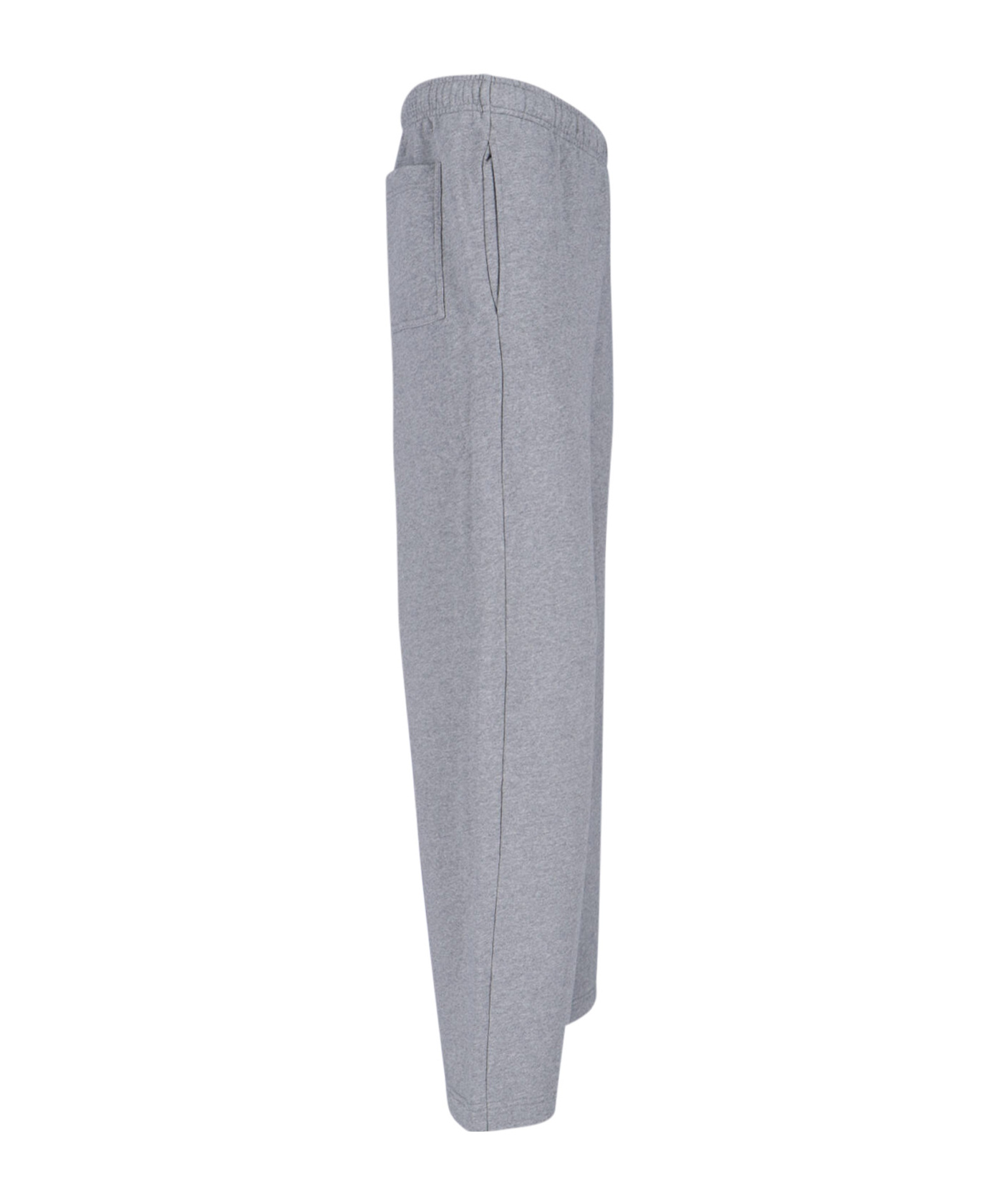 Shop Maison Kitsuné Bold Fox Head Track Pants In Gray