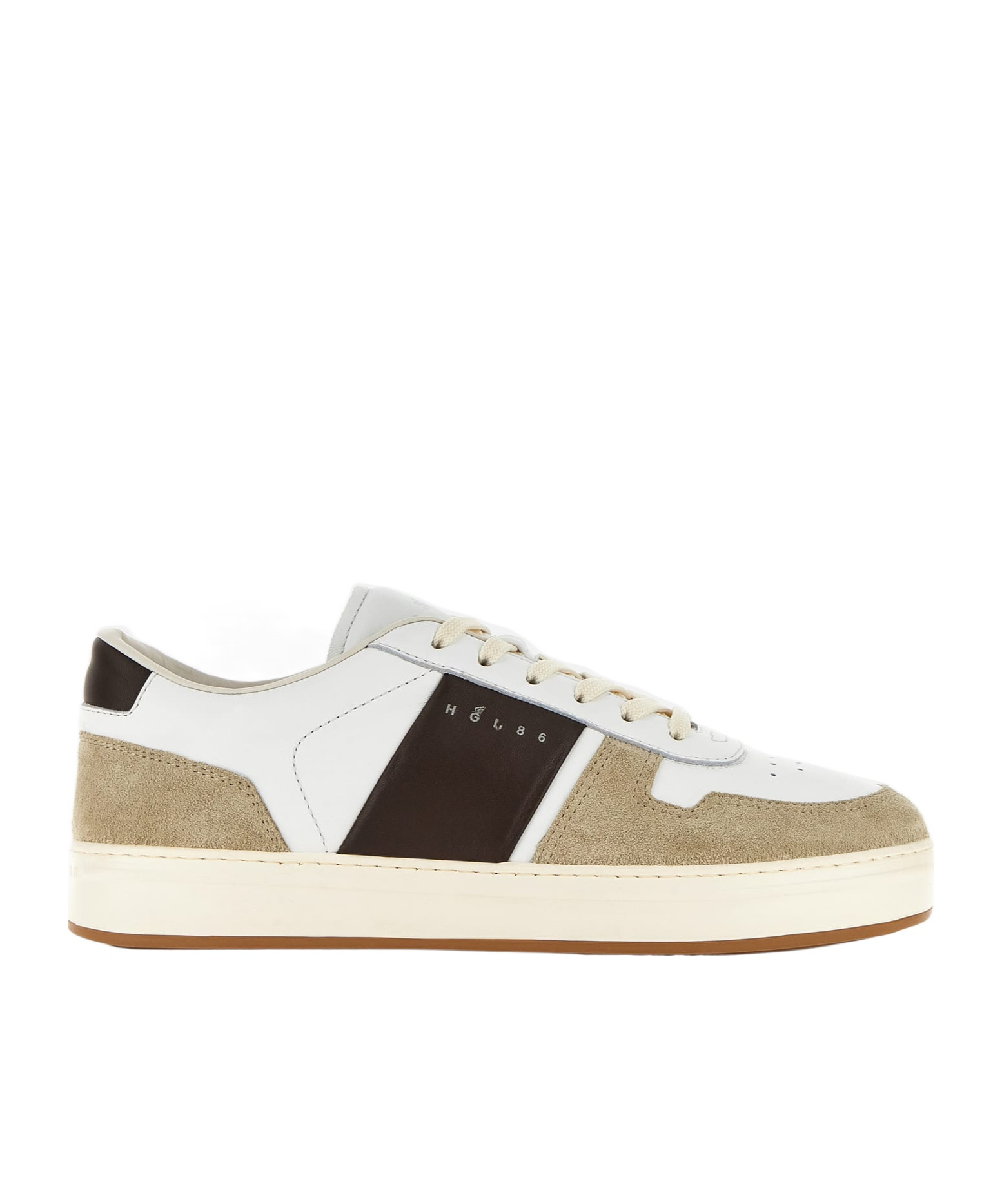 Hogan Men's H668 Sneakers In Brown