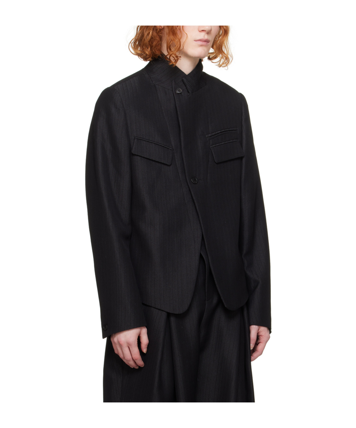 Ader Error Vassi Suit Coat In Black