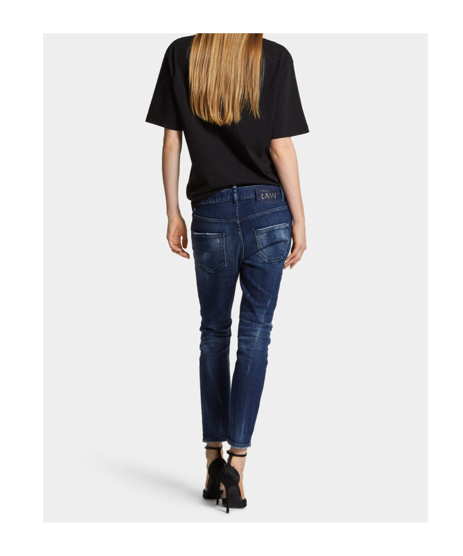 Shop Dsquared2 Jennifer Mid-rise Jeans In Blue
